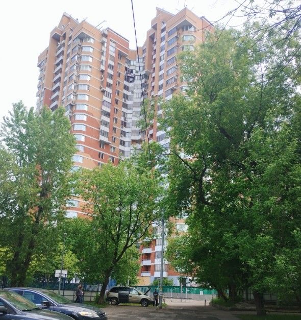 фасад дома, здание по адресу г Москва, ул Удальцова, д 27